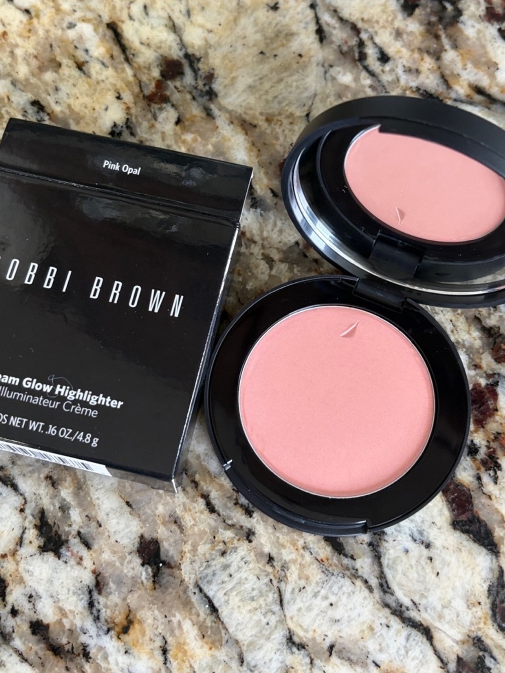⚡️❄️Bobbie Brown Pink Opal Cream Glow Highlighter Rare + HTF